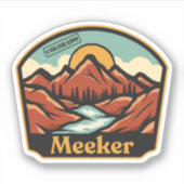 Meeker, Sticker Colorado (Devant)