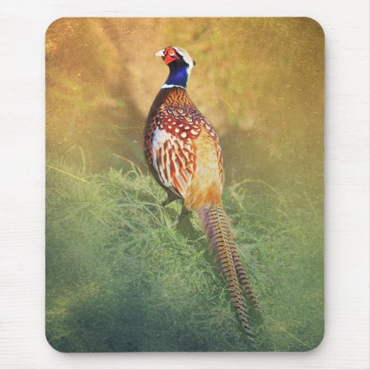 Meel Pheasant Mouse Mat. Muismat (Voorkant)