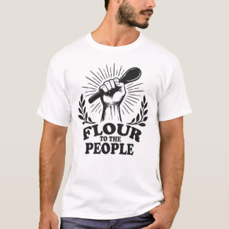 Meel voor de Mensen Sourdough Bakken T-shirt