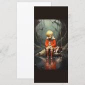 meelevende platte Kaart (Voorkant / Achterkant)