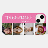 Meemaw 4 foto Case-Mate iPhone case (Achterkant (horizontaal))