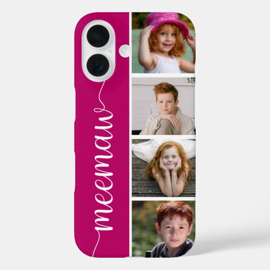Meemaw 4 foto Case-Mate iPhone case (Achterkant)