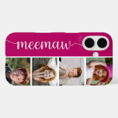 Meemaw 4 foto Case-Mate iPhone case (Achterkant (horizontaal))