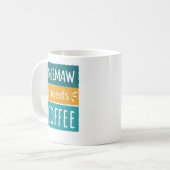 Meemaw Needs Coffee-Mok Koffiemok (Voorkant links)