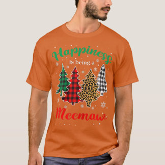 Meemaw oma Leopard Buff T-shirt