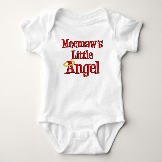 Meemaw's Little Angel Romper (Voorkant)