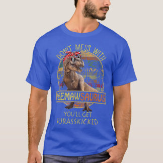 Meemawsaurus T Re Meemaw Saurus Dinosaur Mom Gift T-shirt