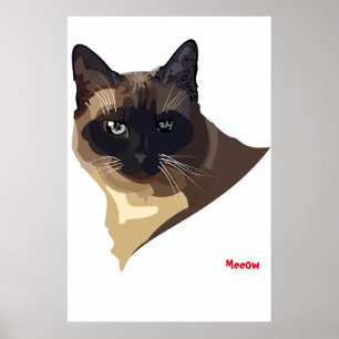 Meeow Katten Poster