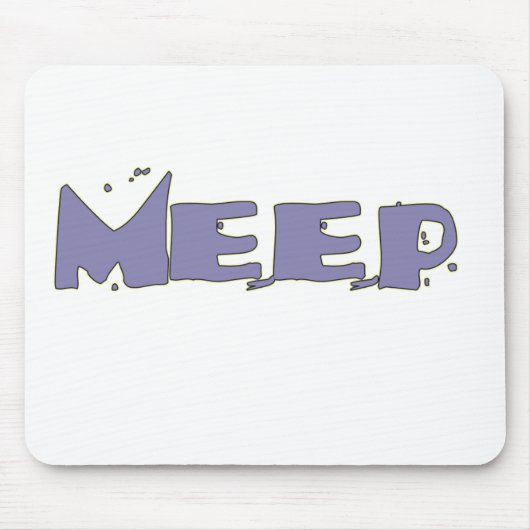 Meep je Mousepad Muismat (Voorkant)