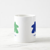 Meepes en Amour, Mug Bleu & Vert (Centre)