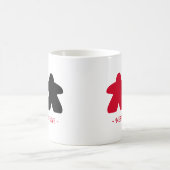 Meepes en Amour, Mug Rouge & Noir (Centre)