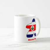 Meeple Ticos (Costa Rica) Mug (Devant droit)