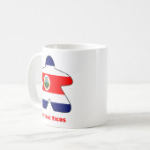 Meeple Ticos (Costa Rica) Mug (Devant gauche)