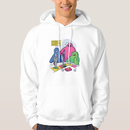 MEEPLE UNIVERSE HOODIE (Voorkant)