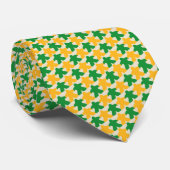 Meeples en Amour, Cravate verte et jaune (Roulé)