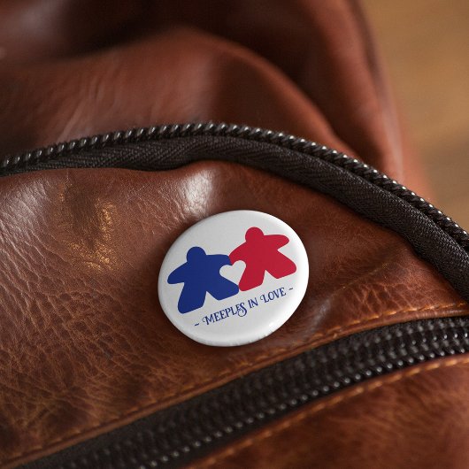 Meeples in Liefde, Blauwe & Rode Button