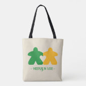 Meeples in Love, Groen & Geel Tas (Achterkant)