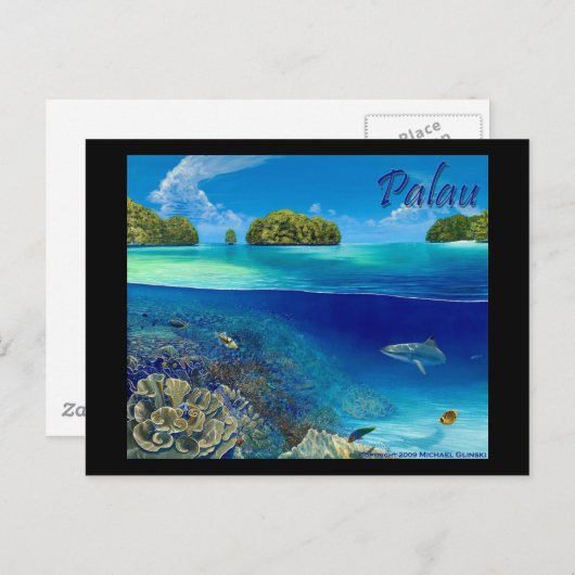 Meer 3 door Michael Glinski Briefkaart (Voorkant / Achterkant)