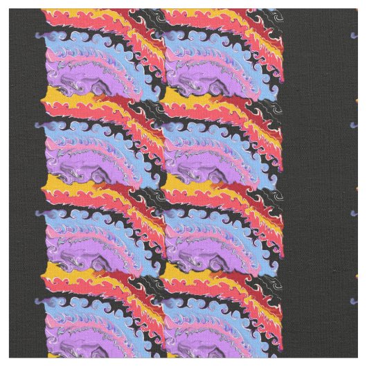 Meer abstract stof (Close Up)