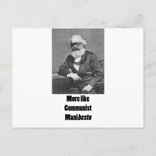 Meer als ManiBESTO! Briefkaart (Voorkant)