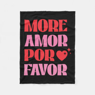 Meer Amor Por Favoriet Retro Love Valentijn Esthet Fleece Deken