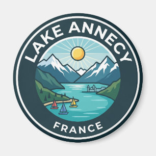 Meer Annecy Frankrijk Magneet