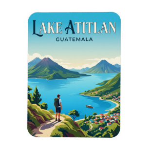 Meer Atitlan Guatemala Magneet