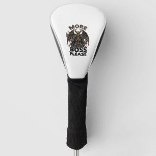 Meer Baas Alsjeblieft Halloween Duivel Skelet Bijl Golfheadcover
