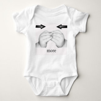 meer baby creeper baby gebarentaal romper