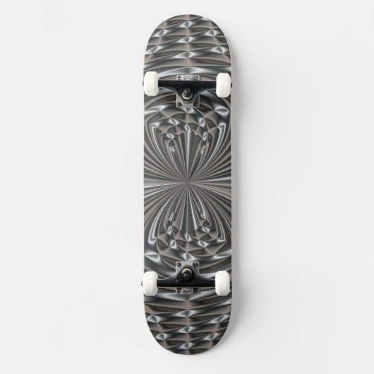 Meer bekleed roestvrij staal skateboard (Voorkant)