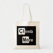 meer beklimmen tote bag (Voorkant)