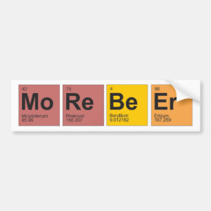 Meer biersticker bumpersticker
