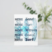 Meer bloedig briefkaart (Staand voorkant)