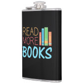 Meer Boeken Lezen Heupfles (Links)