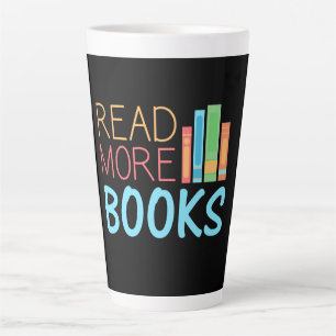 Meer Boeken Lezen Latte Mok