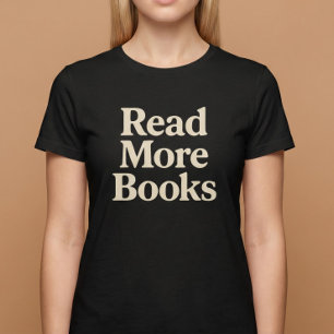 Meer Boeken Lezen T-shirt