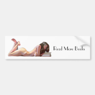 Meer boeken lezen Thunder_Cove Bumpersticker