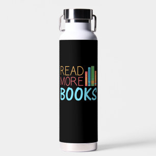 Meer boeken lezen waterfles