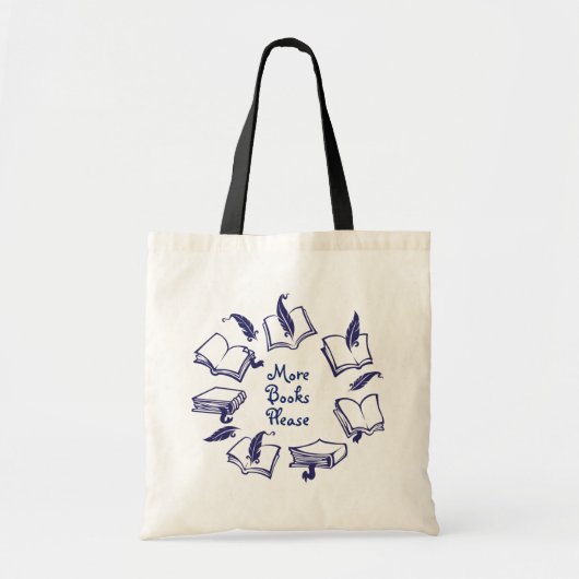 Meer boeken tote bag (Voorkant)