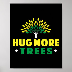 Meer bomen op aarde - Dag van de Aarde Poster