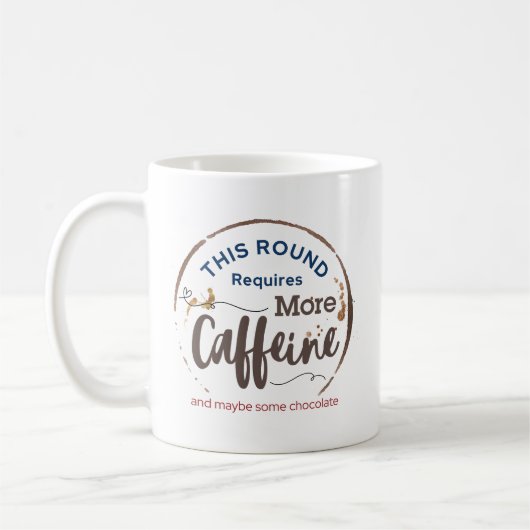 Meer Cafeïne Mok van Stoa (Links)