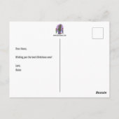 Meer Cat Christmas Briefkaart (Achterkant)