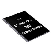 Meer chill Journal Notitieboek (Rechterzijde)