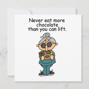 Meer chocolade-Humor