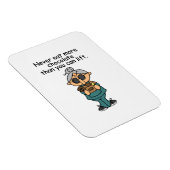 Meer chocolade-Humor Magneet (Rechterzijde)