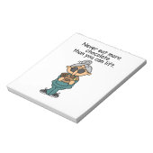 Meer chocolade-Humor Notitieblok (Gedraaid)
