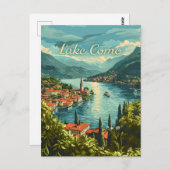 Meer Como Briefkaart (Voorkant / Achterkant)