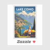 Meer Como Italië Sticker (Vel)