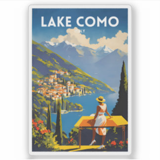 Meer Como Italië Sticker