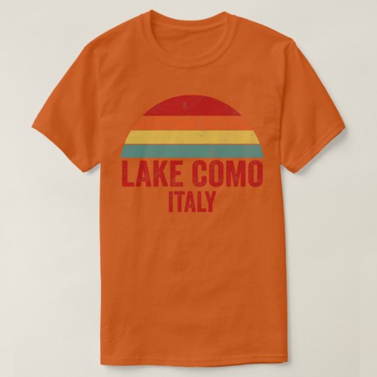 Meer Como Italië T-shirt (Design voorkant)